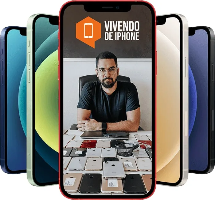 Capa de Baixar “Vivendo de iPhone”: Curso Completo Bruno Pereira