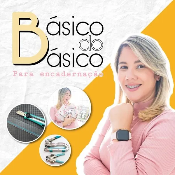Capa de Curso Básico Encadernação Lidiane Severiano: Baixe Agora!