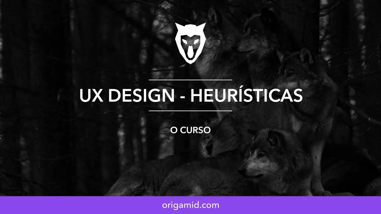 Capa de Baixar UX Design Heurísticas Origamid: Curso Completo Download