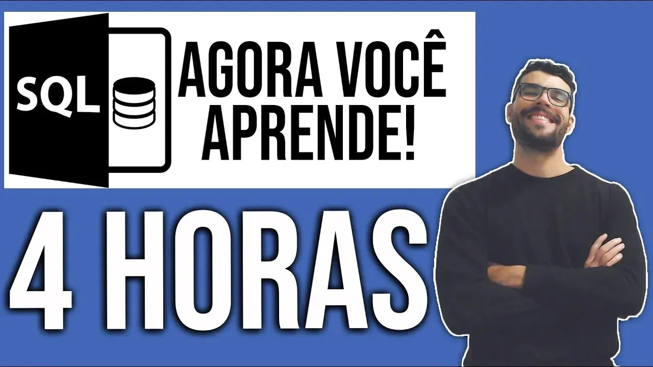 Capa de Curso SQL Completo DevAprender: Baixar Agora + Desafios
