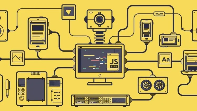 Capa de Baixar Curso JavaScript: Sistema Chat Completo (Musab Zayadneh)