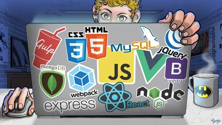 Capa de Curso Web Moderno JavaScript 2020 Cod3r: Baixar Agora!