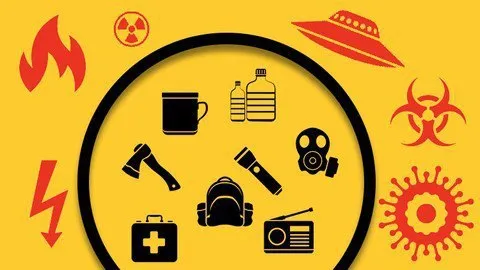 Capa de Prepper Pilot: Download Urgente do Curso de Sobrevivência Urbana SHTF
