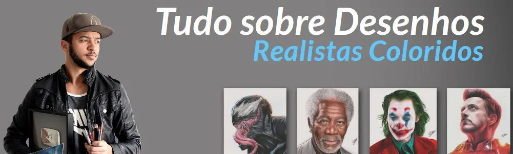 Capa de Cleison Magalhães: Desenho Realista Lápis Cor Download Rápido