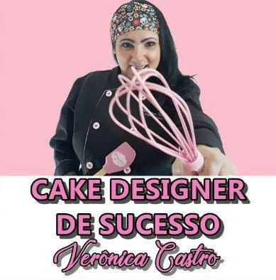 Capa de Baixar Curso Verônica Castro: Bolos Decorados PDF Completo