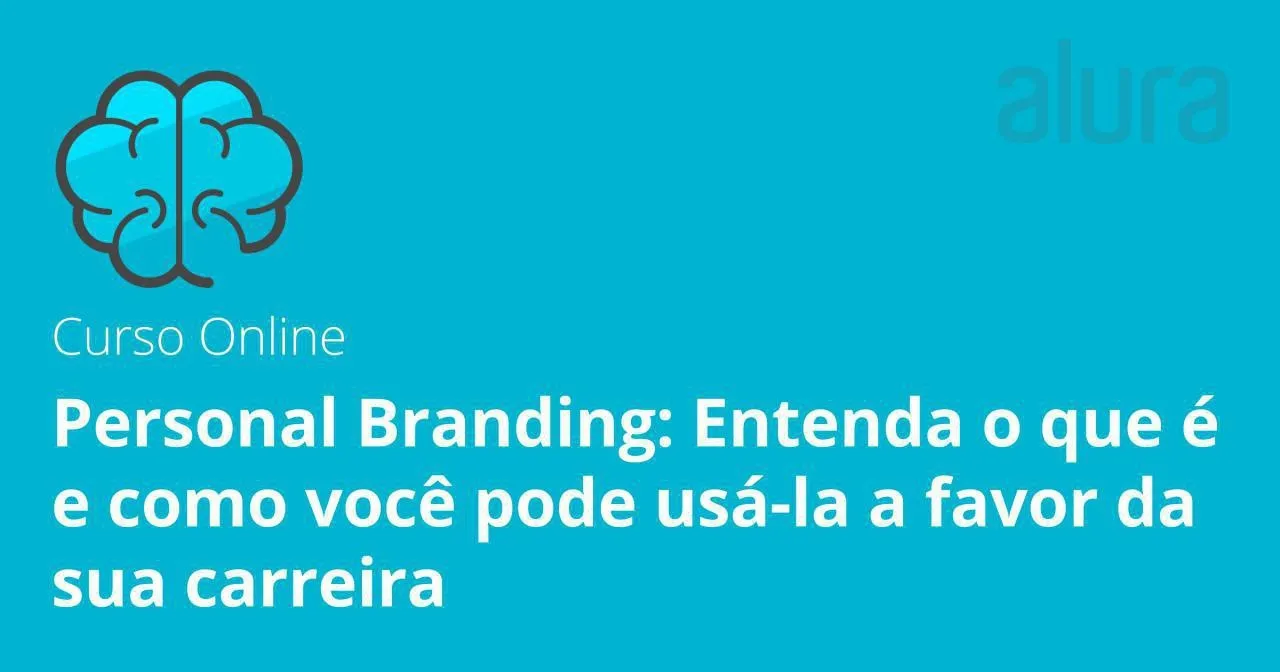 Capa de Personal Branding Alura: Baixar Curso Completo (2019)