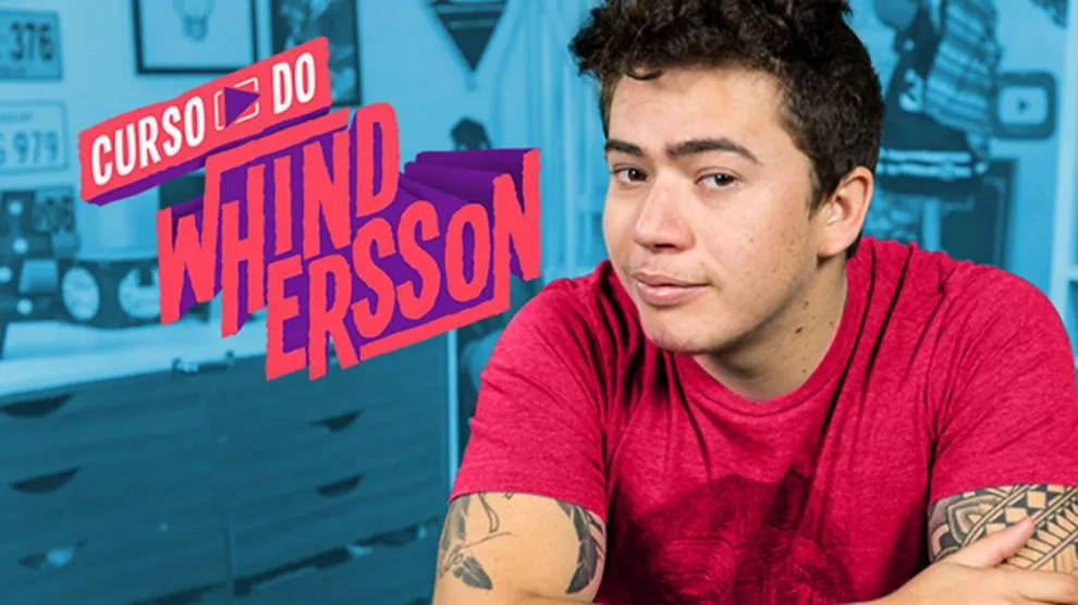 Capa de Curso Whindersson Nunes: Baixar Conteúdo Completo 2018