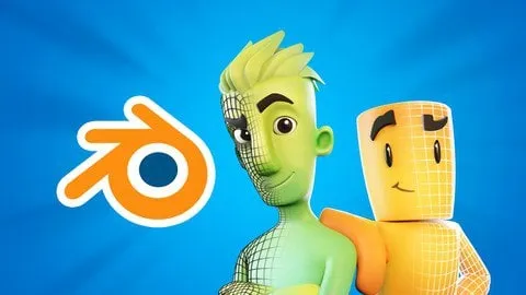 Capa de Baixar Curso Blender: Personagem 3D Completo (Freitas/Cavazzoli)