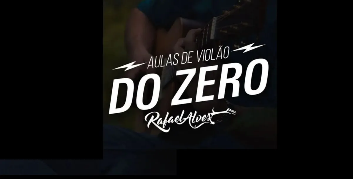 Capa de Violão do Zero Rafael Alves: Baixar Curso Completo Download