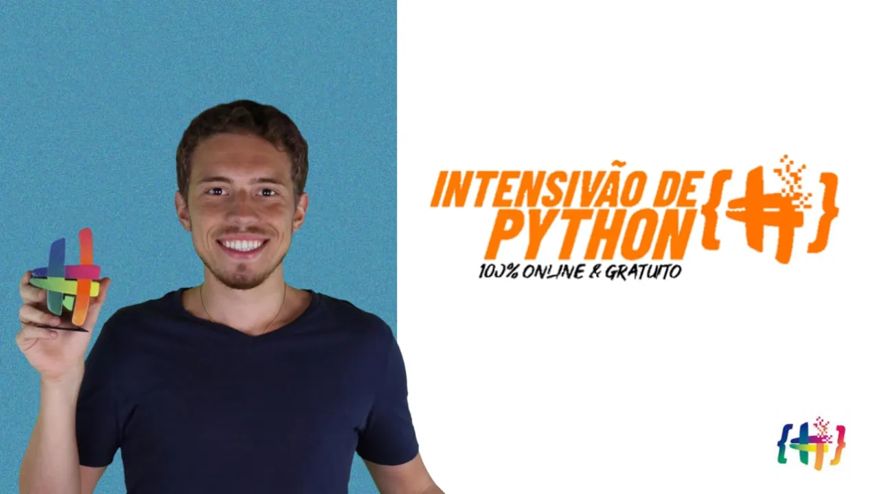 Capa de Baixar Intensivão de Python (Janeiro/2022) por Hashtag Treinamentos