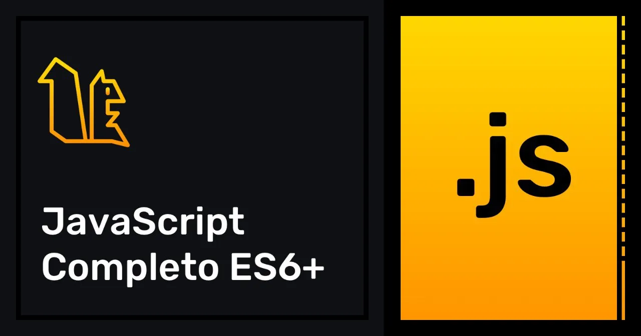 Capa de Baixar Curso JavaScript ES6+: André Rafael Completo (36h)