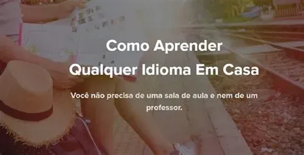 Capa de Baixar Curso Como Aprender Qualquer Idioma Sozinho (DGB)