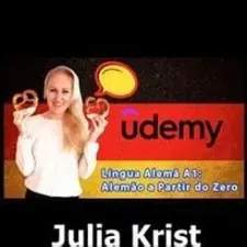 Capa de Download Alemão A1 do Zero com Julia Krist: Curso Completo