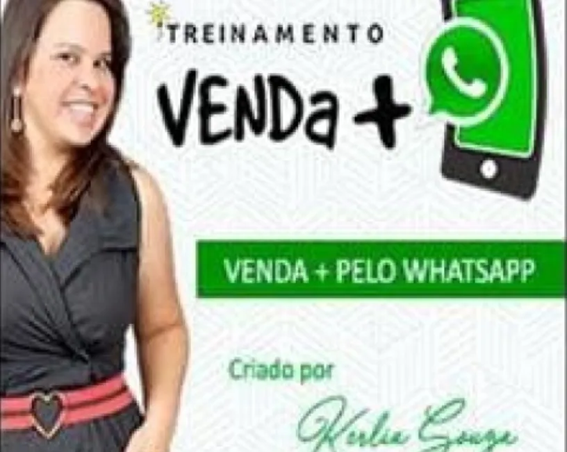 Capa de Download: Treinamento Vender Mais pelo Zap Kerlia Sousa