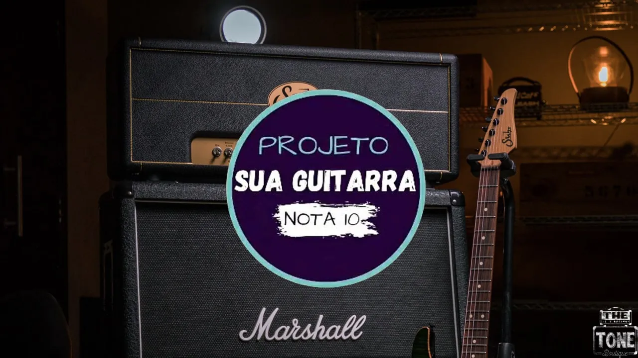 Capa de Baixar Projeto Sua Guitarra Nota 10 de Brunetti | Curso Completo