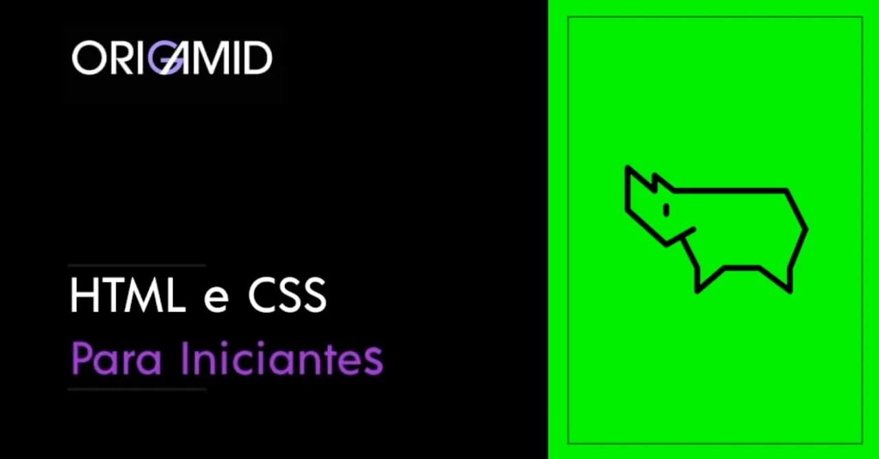 Capa de Baixar Curso HTML e CSS Origamid: Download Completo 2024