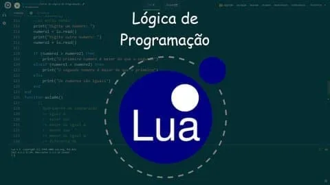 Capa de Baixar Lógica de Programação e Algoritmos com Lua | André Vicente
