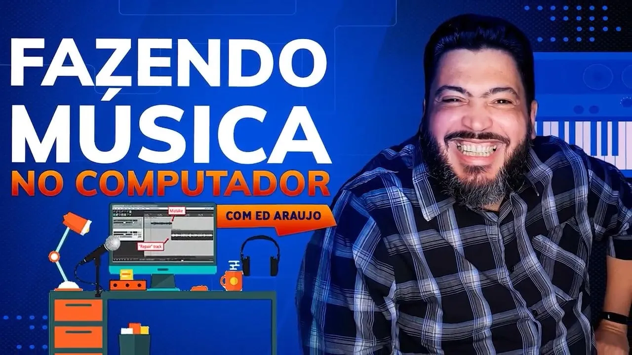 Capa de Download: Música no Computador por Ed Araújo – Curso Completo