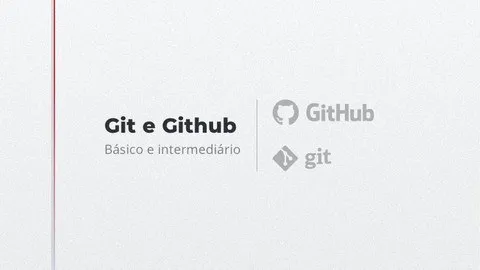 Capa de Git e Github: Baixar Curso Básico e Intermediário de Guilherme Romão