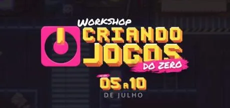 Capa de Baixar Workshop Jogos do Zero | Crie Jogos com Wenes Soares