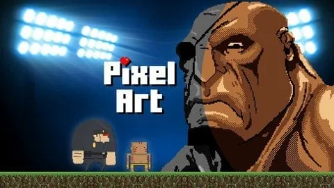 Capa de Baixar Pixel Art para Games: Curso Wiliam Nascimento Completo