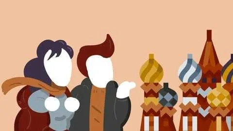 Capa de Curso Russo para Turismo: Baixe Agora com Dimitri Bobrovnikov