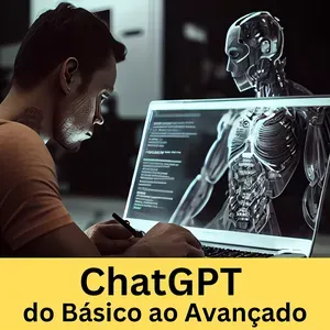 Capa de Curso ChatGPT Paulo Roberto: Baixe Agora do Básico ao Avançado!