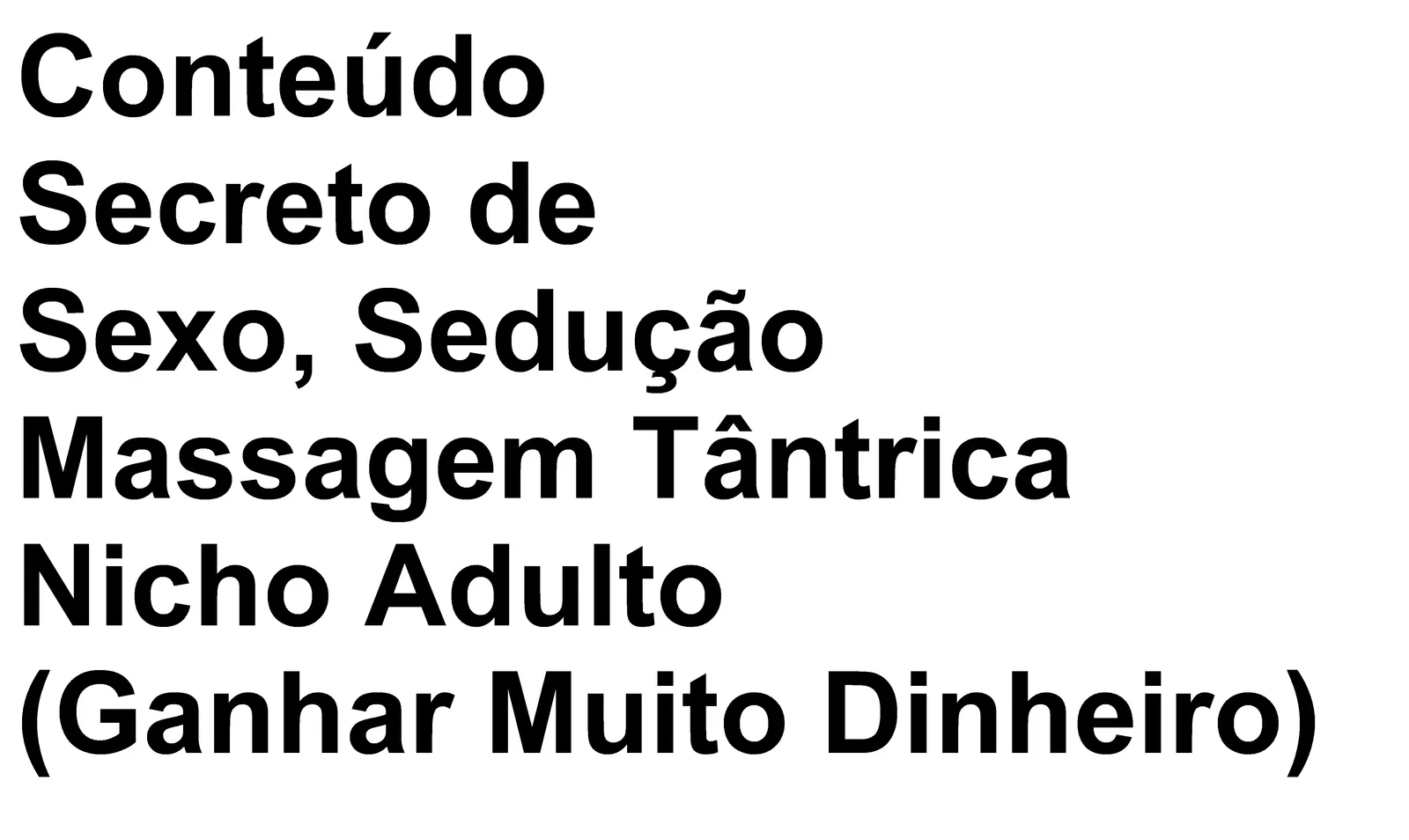 Capa de Download: Segredos da Sedução, Sexo e Massagem Tântrica