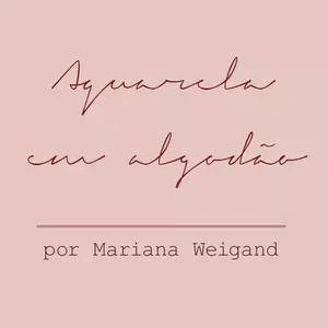 Capa de Aquarela em Algodão Mariana Weigand: Baixar Curso Completo!