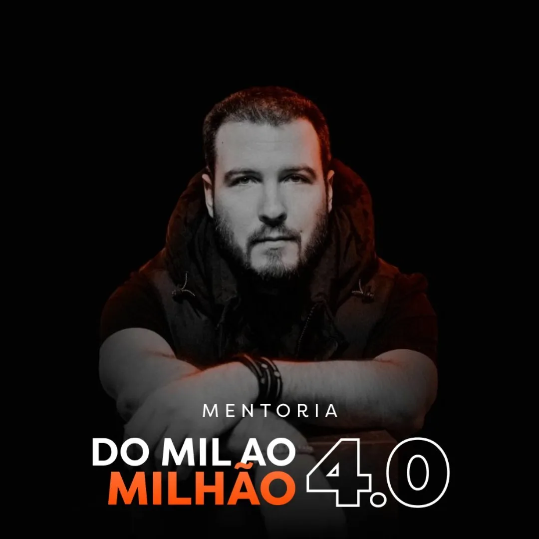 Capa de Mentoria Mil ao Milhão 4.0 Thiago Nigro: Baixar Completo!