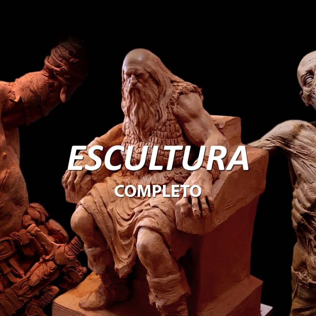 Capa de Baixar Curso Escultura Alex Oliver Definitivo 2.0 – Download Completo