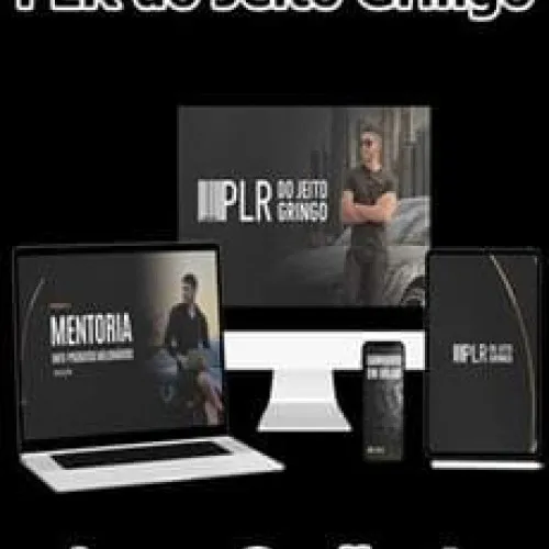 Capa de Baixar PLR Jeito Gringo – Lucas Gualberto: Curso Completo