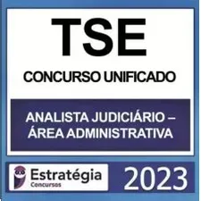 Capa de Baixar Curso TSE TJAA 2023: Técnico Judiciário Administrativo PDF