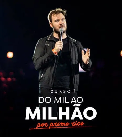 Capa de Curso Primo Rico: Baixar Mil ao Milhão Completo Aqui