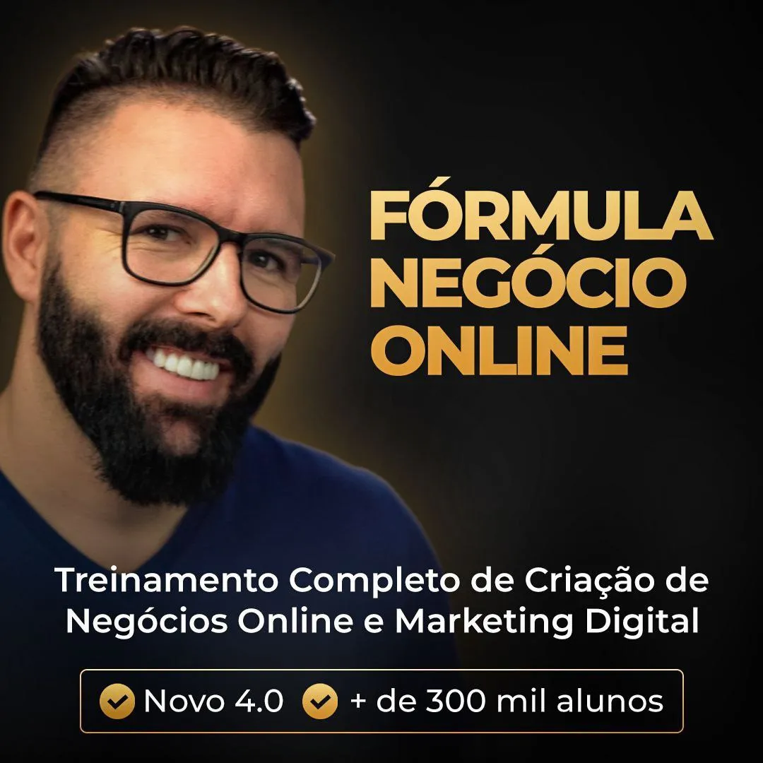 Capa de Fórmula Negócio Online 2023: Baixe Agora o Curso Completo