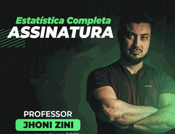 Capa de Baixar Estatística para Concursos Jhoni Zini – Download Completo