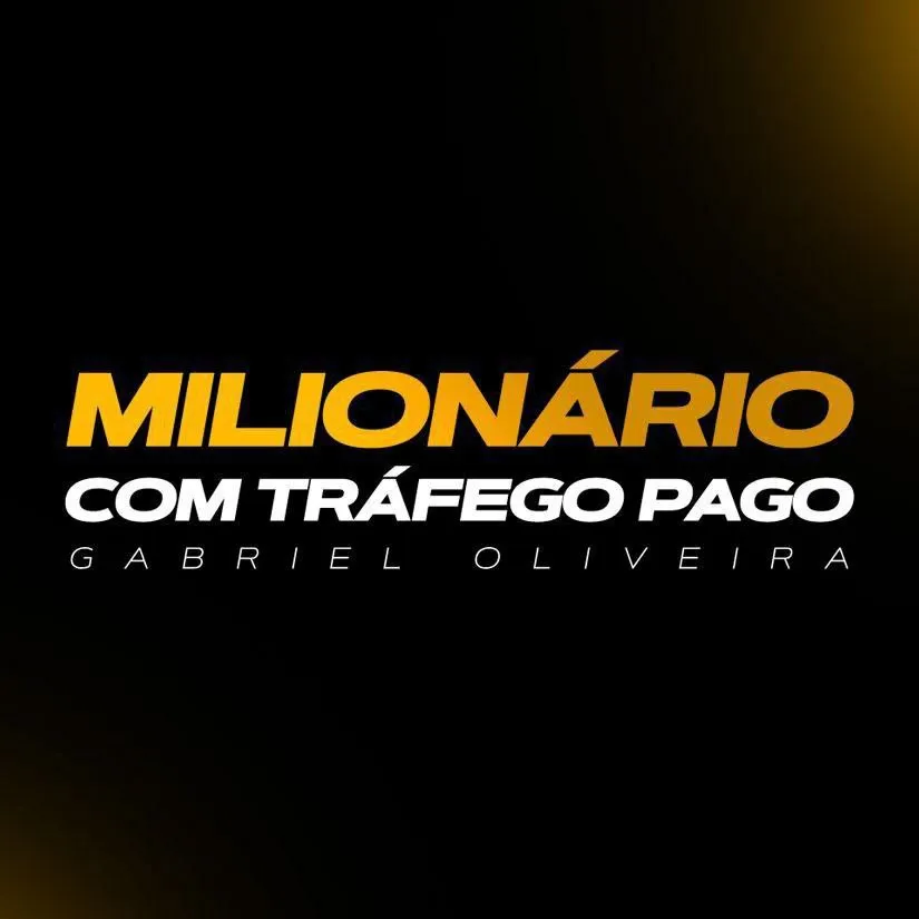 Capa de Baixar Milionário com Tráfego Pago: Gabriel Oliveira [2022]