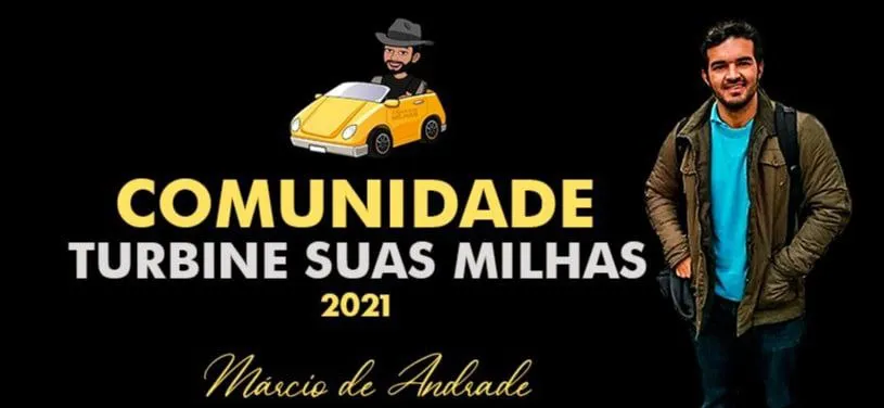 Capa de Turbine Suas Milhas Aéreas: Download Máximo com Márcio de Andrade