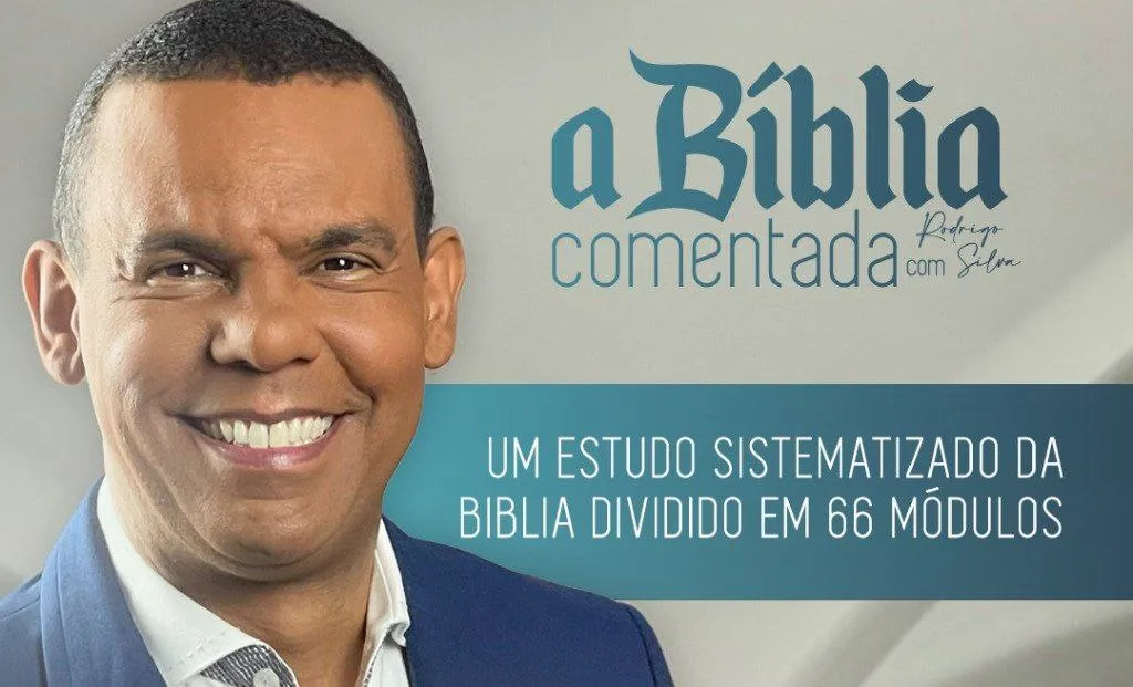Capa de A Bíblia Comentada Rodrigo Silva: Baixar Completo Agora!