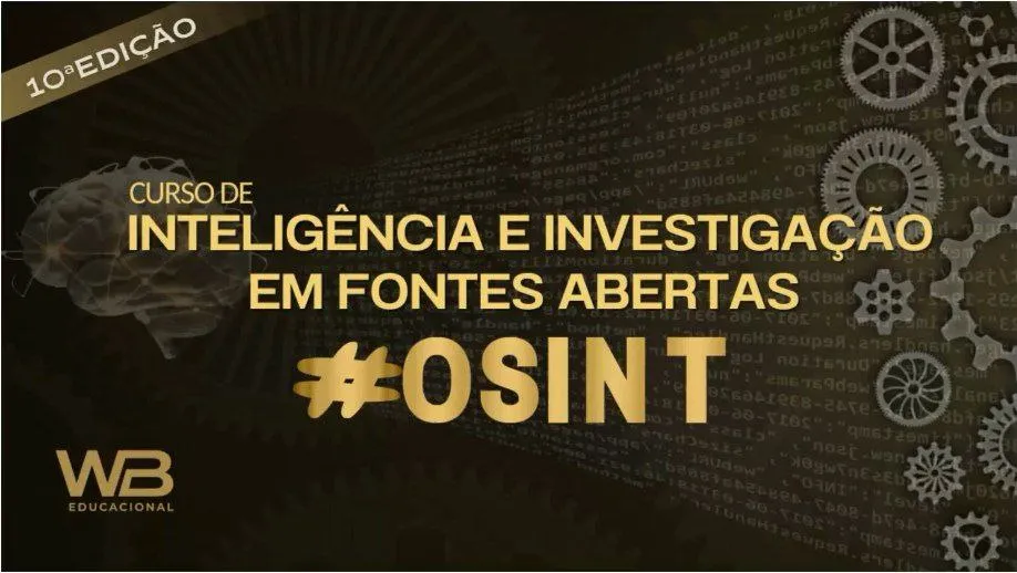 Capa de Download Inteligência e Investigação em Fontes Abertas – Curso Completo