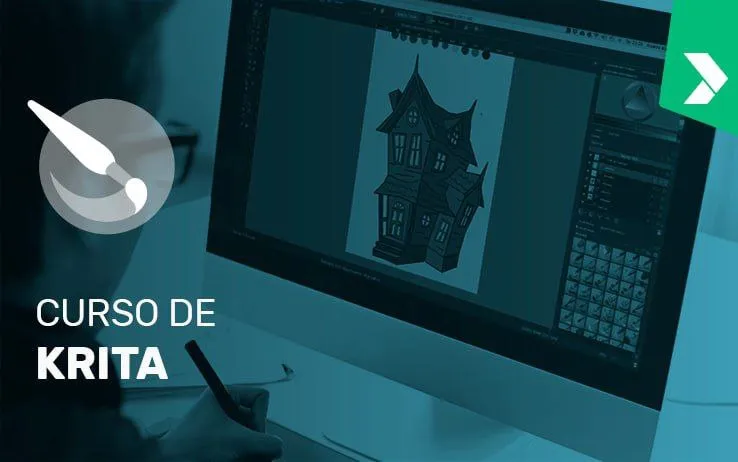 Capa de Curso Krita Digital Painting: Baixar Completo + Drive