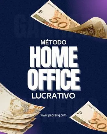 Capa de Baixar Método Home Office Lucrativas: Curso Completo 2024