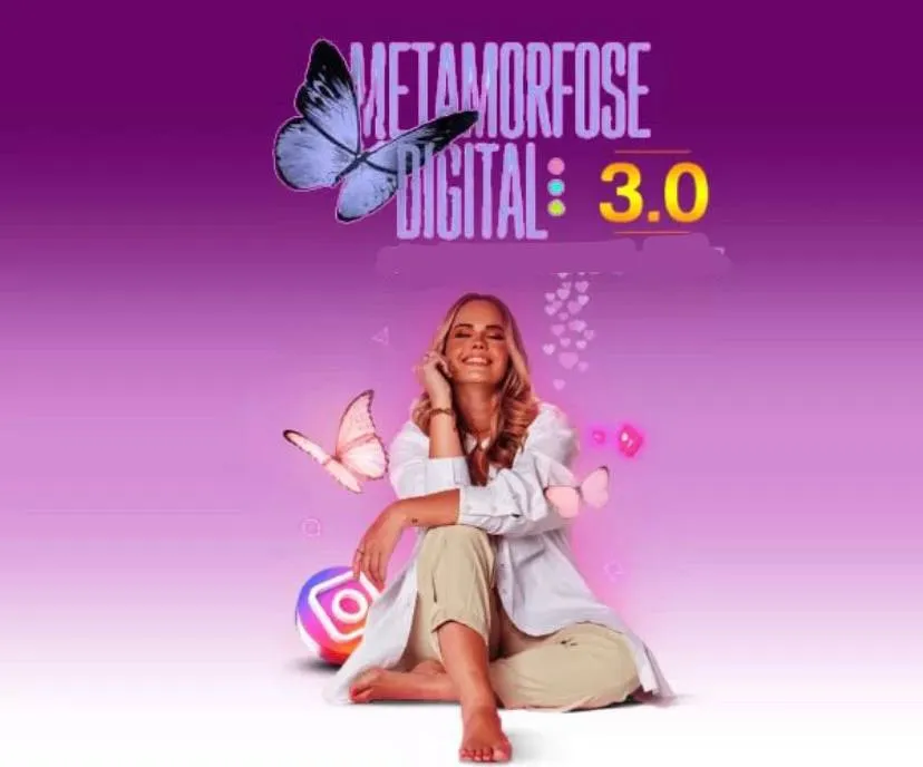Capa de Baixar Metamorfose Digital 3.0 Carol Cantelli: Curso Completo