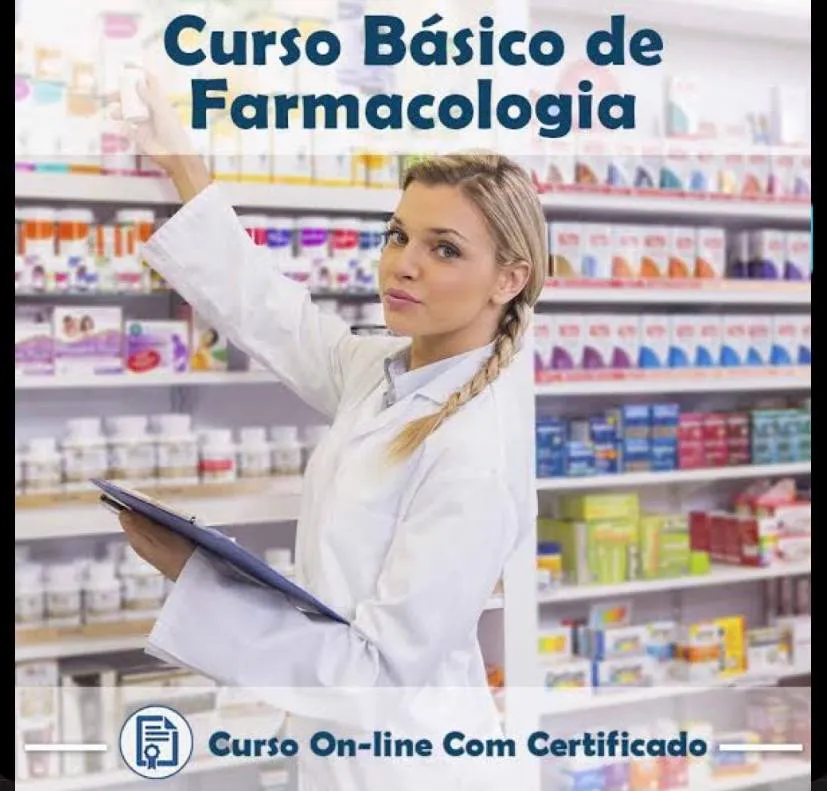 Capa de Farmacologia Mapeada: Baixe o Curso Completo [INSTITUTO INCAF]