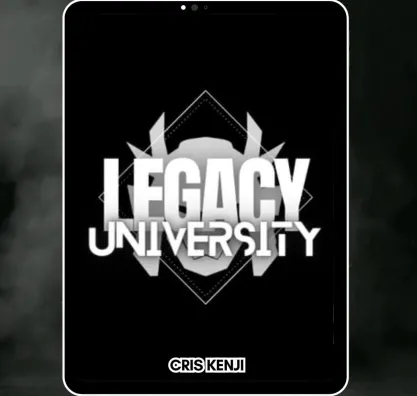 Capa de LEGACY UNIVERSITY Cris Kenji: Download do Curso Completo