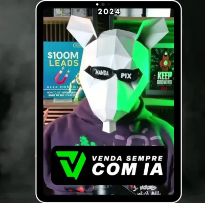 Capa de Baixar Curso Venda Sempre com IA – Ratão do Digital