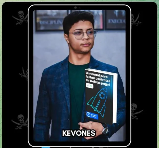Capa do Produto: A SELETA COMUNIDADE DE  TRÁFEGO PAGO - 1KEVONES