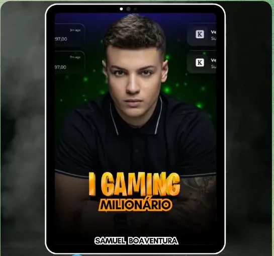 Capa do Produto: IGAMING MILIONÁRIO - SAMUEL BOAVENTURA